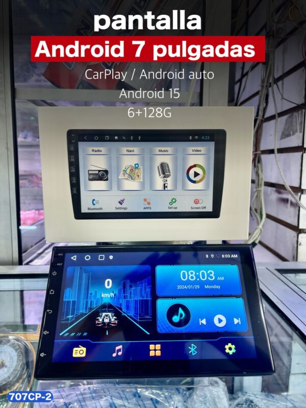 708 CP2 Car play Android auto Android 15 6+128g