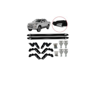 264.390 CHEVROLET D-MAX 2014-24 ALUMINIO NEGRO PUNTA SILVE